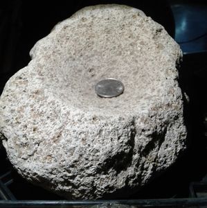 *San luis obispo* Chumash Indian Grinding Mortar.